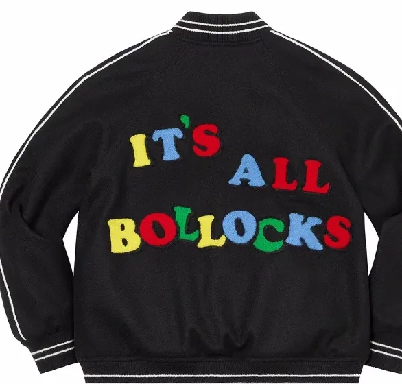 Jacket XL Jamie Black It's 21SS Varsity L Reid Green S Bollocks M All 1008